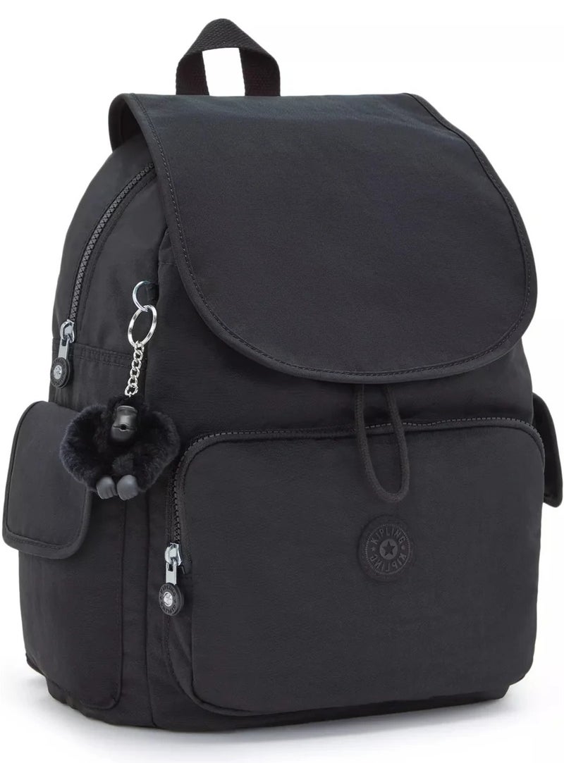 كيبلينغ حقيبة ظهر سيتي باك متوسطة أسود نوير - Image 5